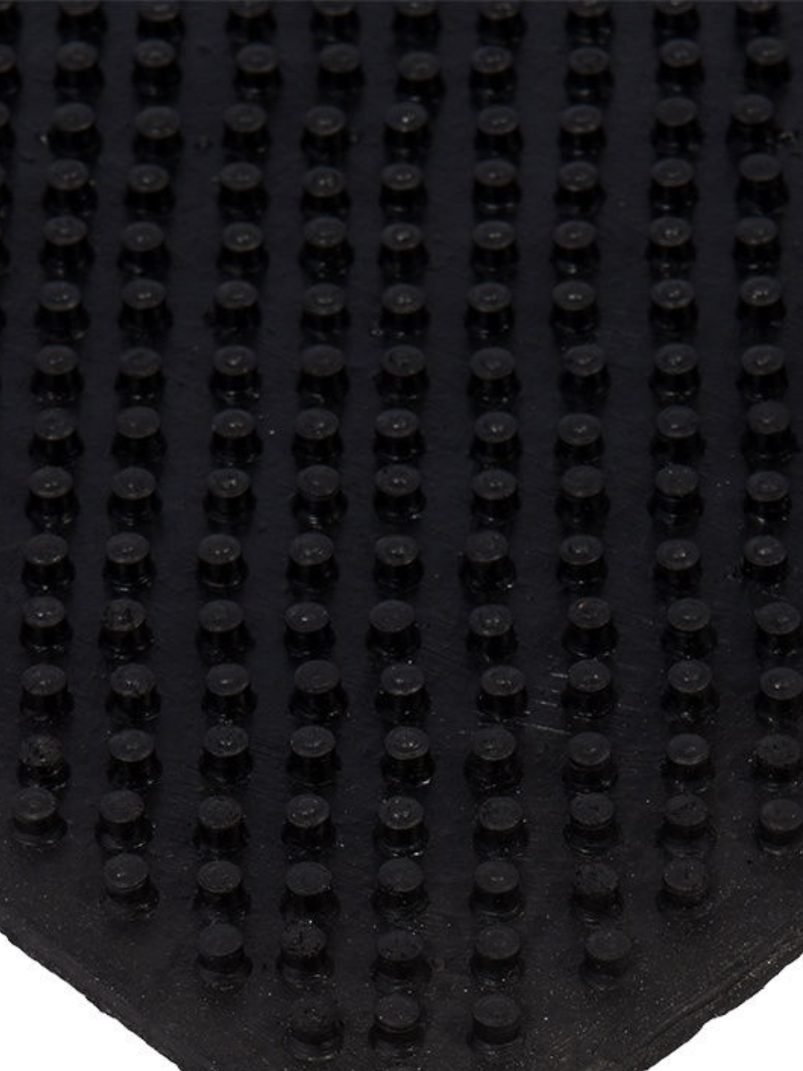 Коврик придверный 40*60 см, черный,  "Следы"  VORTEX /20