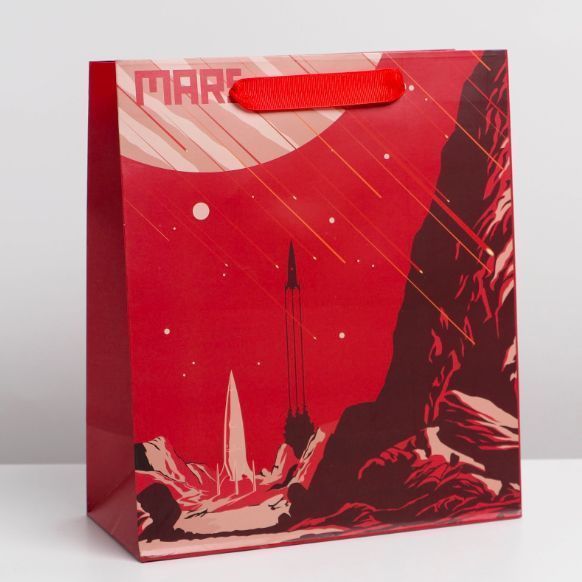 Пакет ламинированный вертикальный «Mars», ML 23 × 27 × 11,5 см    7164795