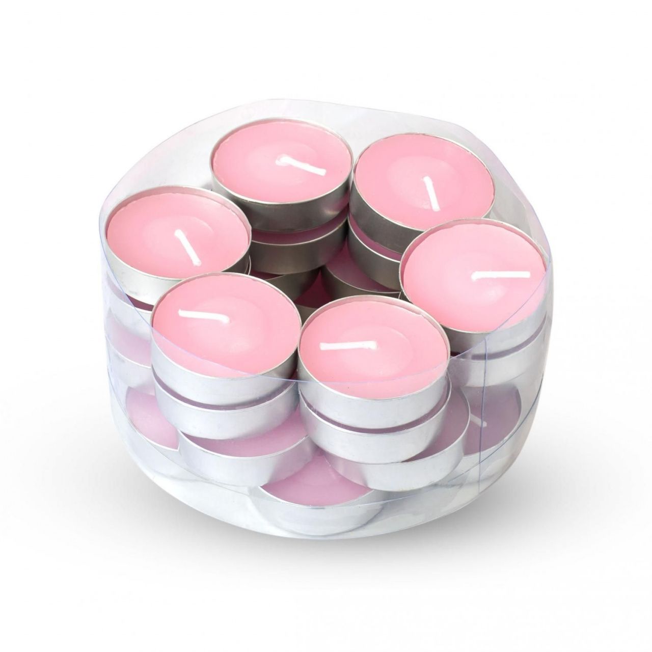 Набор свечей чайных ароматизированных 24 шт в уп. микс 35120-5