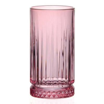 Набор стаканов Элизия 445 мл 4шт (розовый)...