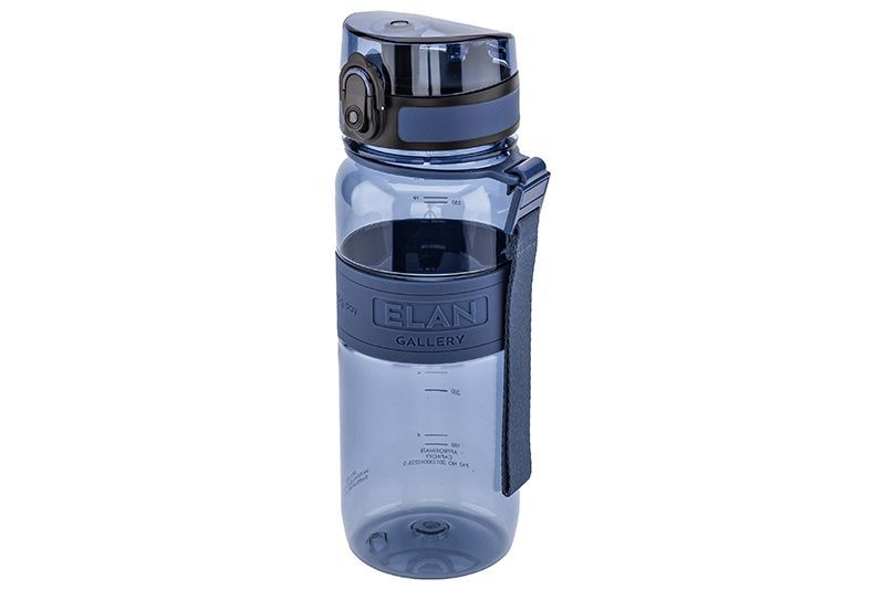 Бутылка для воды "Water Balance" синяя 7,6*7,6*22,5 см 650 мл, материал USA Tritan, 100% безопасный