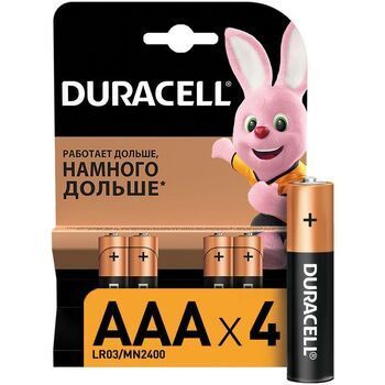 Э/п Duracell LR03/286 BL4 BEL