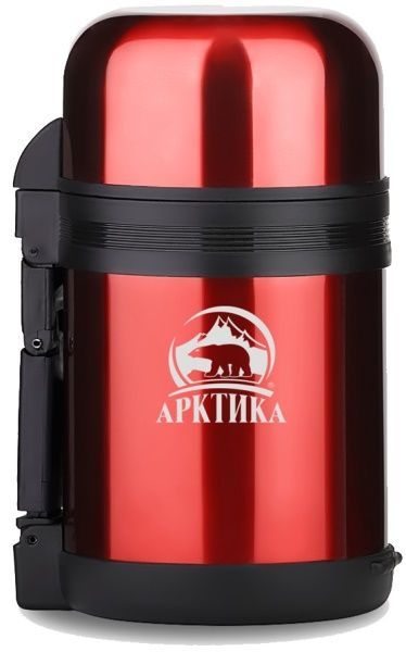 Термос бытовой, вакуумный, универсальный  тм "Арктика",  800 мл,  арт. 202-800 (красный)
