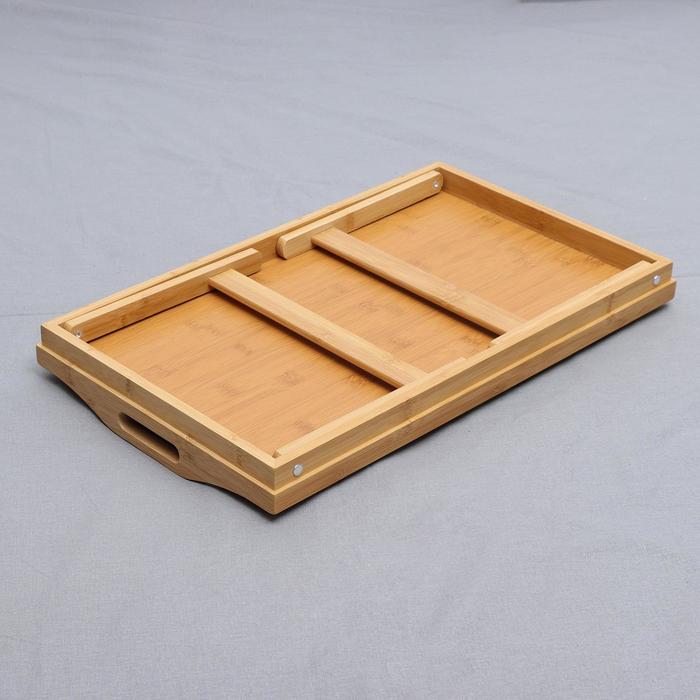 Поднос-столик 50х30х23см, бамбук в подарочной упаковке 6532975