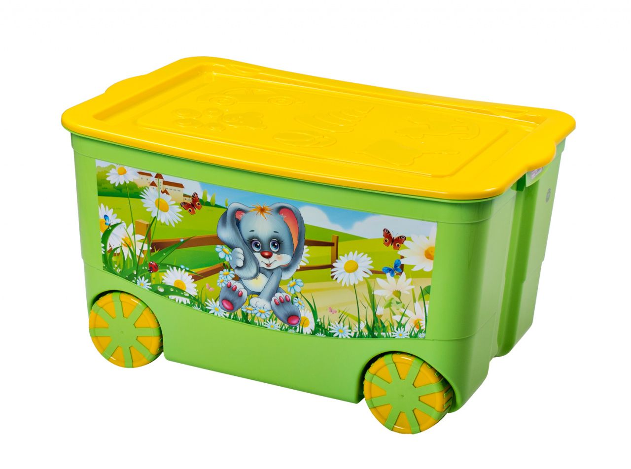 Ящик для игрушек "KidsBox" на колёсах...