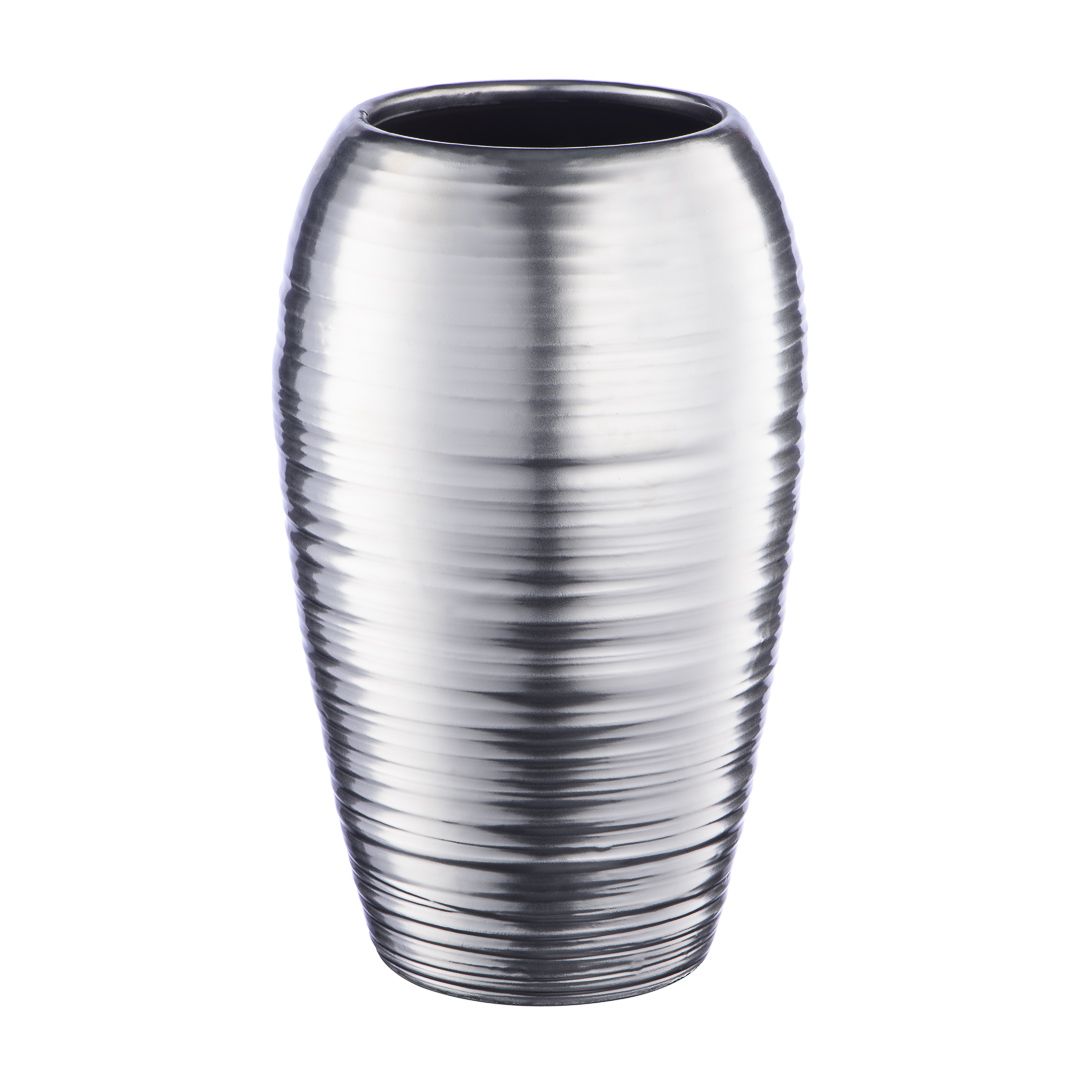 Декоративная ваза Модерн, Д120 Ш120 В200, металлический