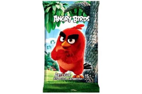 Влажные салфетки "Angry Birds Movie"№15 (15/90шт)