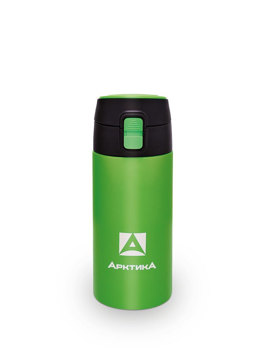 Термос питьевой  вакуумный, бытовой, тм "Арктика", 350 мл, арт. 705-350 текстурный зелёный