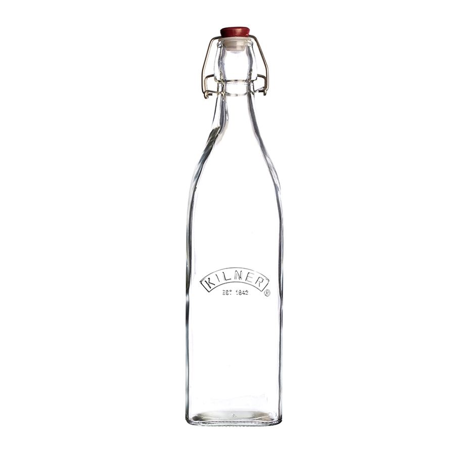 Квадратная бутылка Kilner Clip Top, 550 мл