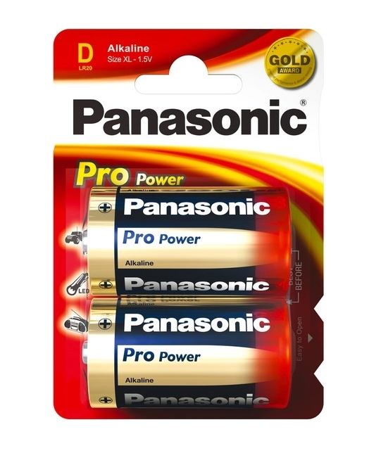 Panasonic LR6 PRO POWER  BL*2 батарейка (2х12=24)/ цена за шт