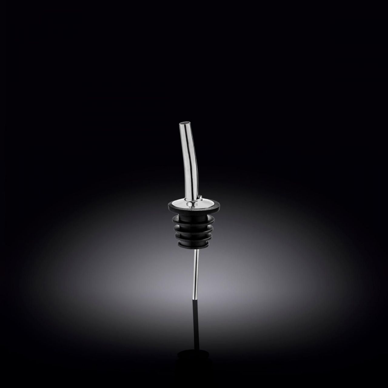 Гейзер (дозатор) серебро WL-552410/А 2,8*11,3см (нержавеющая сталь)