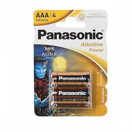 Panasonic  LR03  Alkaline  Power BL*4 (CDS)  батарейка/ цена за шт