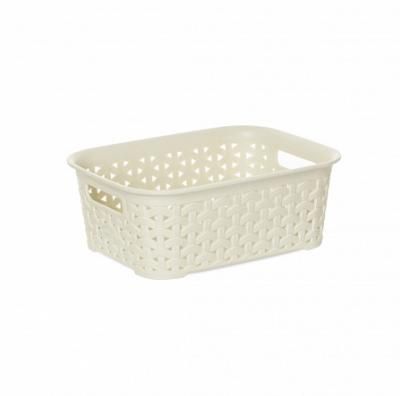 Корзина RATTAN слоновая кость 14х19х7см...