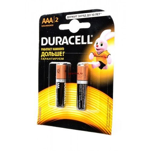 Элемент питания Duracell BASIC LR03/286 BL2 цена за шт