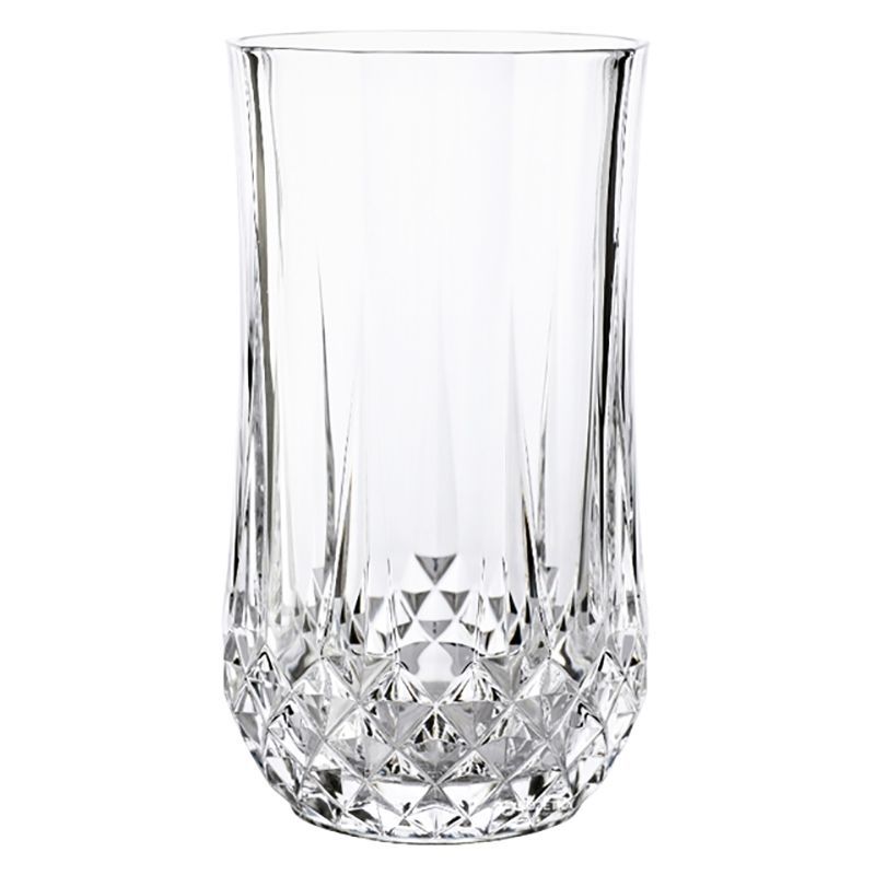 Набор стаканов ЛОНГШАМП 280мл высокие 6шт (Eclat Cristal d'Arques, Франция, хрустальное стекло)