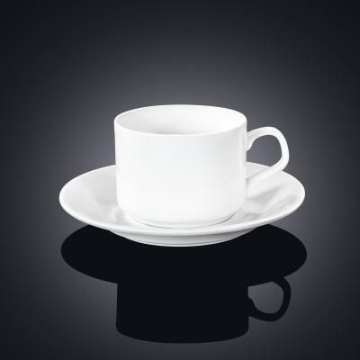 Чашка чайная + блюдце WL-993112/AB (215мл)...