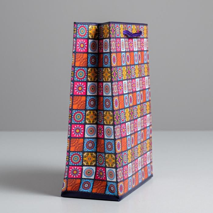 Пакет ламинированный вертикальный «Мозаика», 18 × 23 × 8 см 2816307