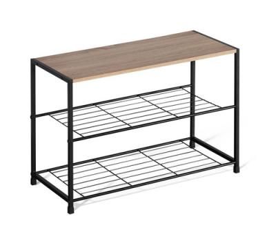 Полка для обуви Sheffilton SHT-SR12 металл/ЛДСП...