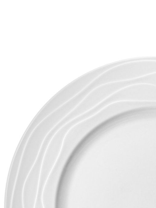 Набор круглых тарелок 2 предмета "Айсберг волны", 28*28*2,5 см - каждая
