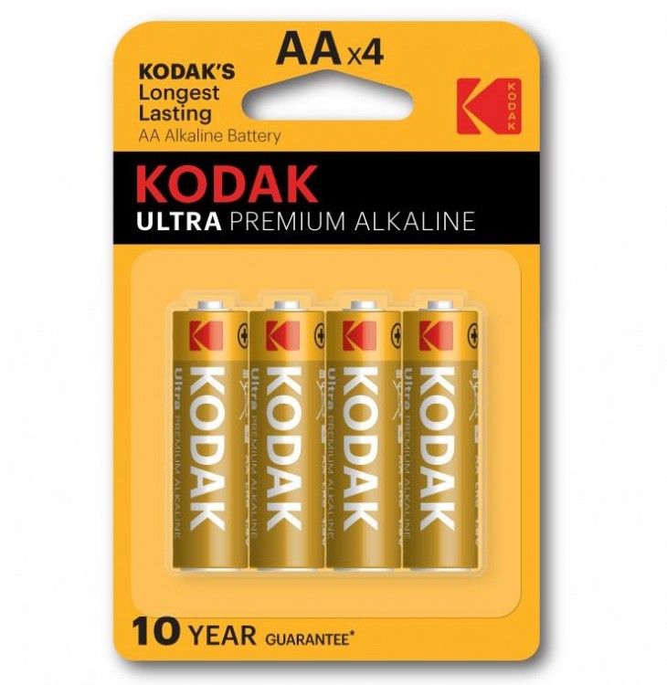 Батарейка Э/п Kodak AA ULTRA PREMIUM LR6/316 BL4 887930959512 цена за шт