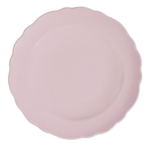 Тарелка суповая 22 см "Лар" розовая LR22TC142616