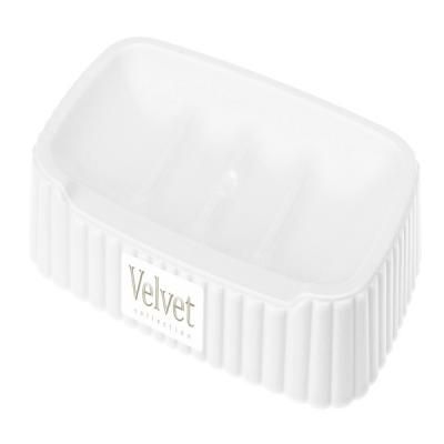 МЫЛЬНИЦА  VELVET  138х87х25 ММ (Белый)...