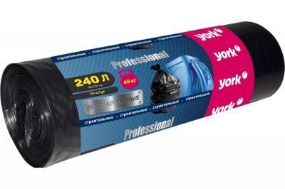 #Мешки строительные экстра прочные YORK 60 мкм ...