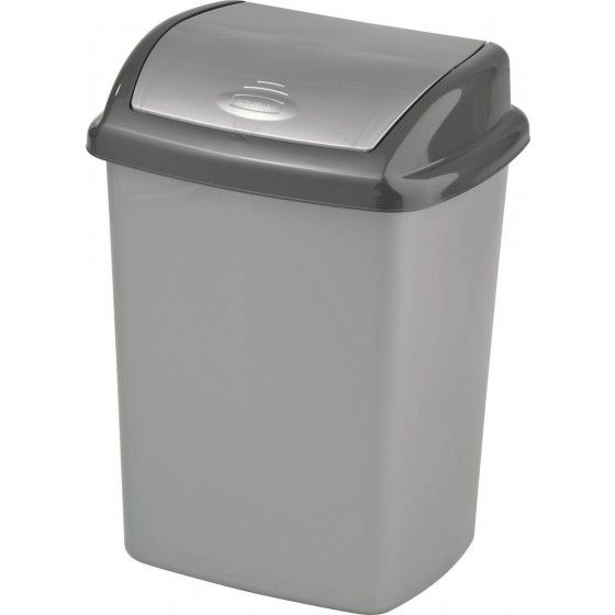 Контейнер для мусора 25 л серый