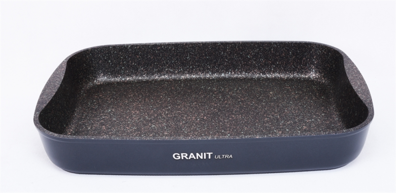 Противень 335х220х55мм, АП Granit ultra (original)