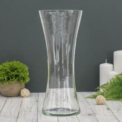 ваза С-53 h 300 мм. из прозрачного стекла (без декора) 1298237