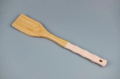 Лопатка бамбуковая с силиконовой ручкой, серия ...