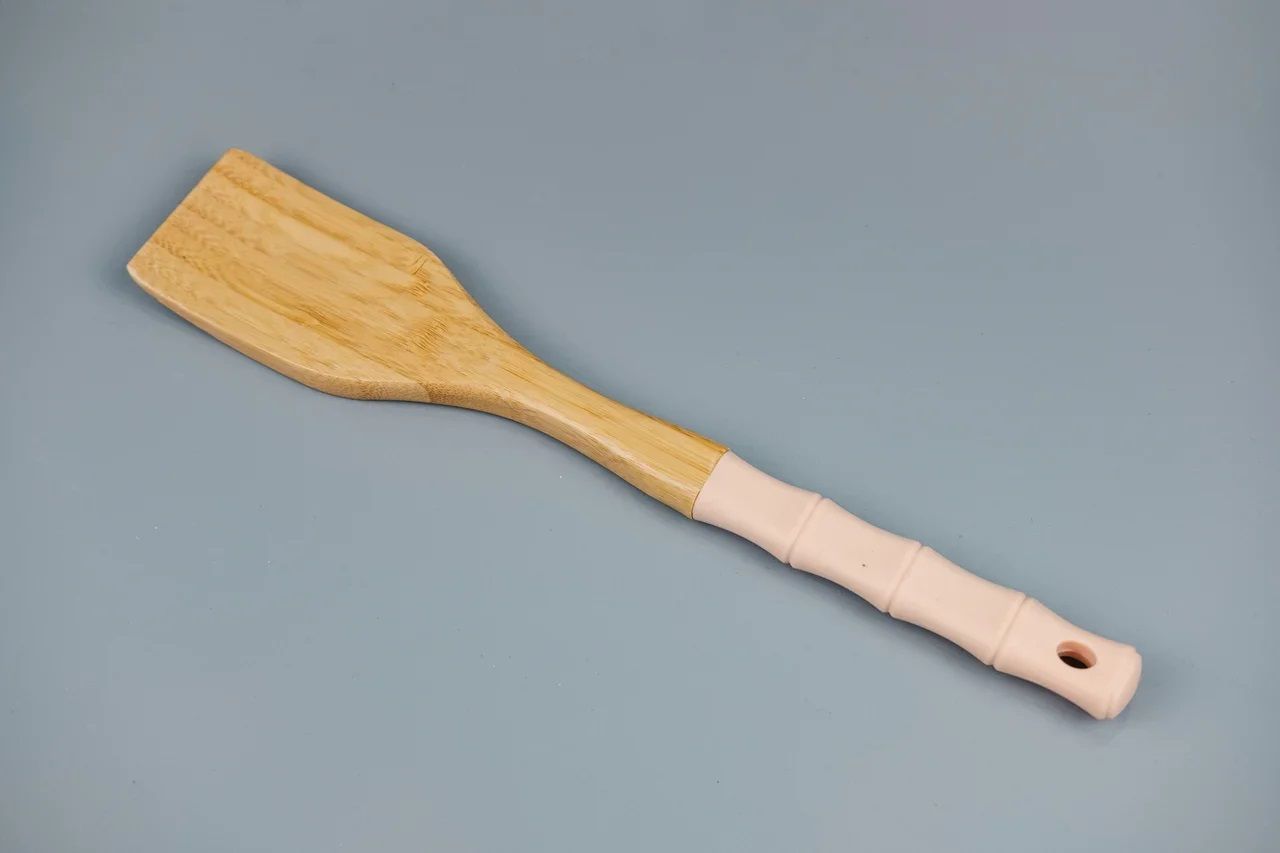 Лопатка бамбуковая с силиконовой ручкой, серия Хейвен SK-3110