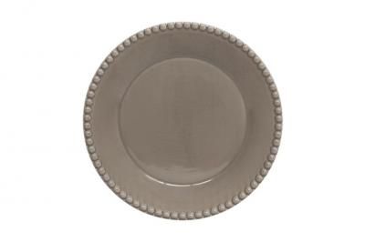 Тарелка закусочная 19см (т.серый) "Tiffany...
