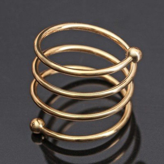 Кольцо для салфеток "Спираль. Золото", d=4,5 см 3621265