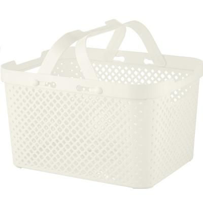 Корзинка для хранения с ручками Plast Team Stoc...