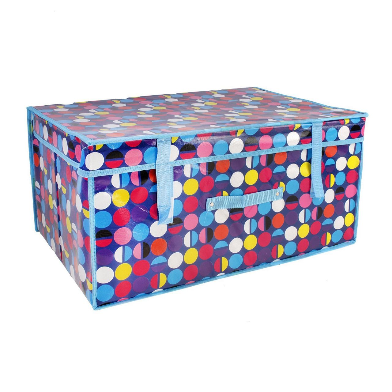 Коробка для хранения "Цветной горошек" 60х40х30 564046