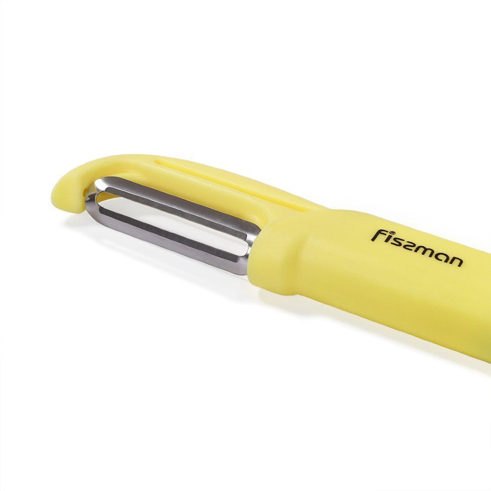7305 FISSMAN Овощечистка - нож для чистки овощей P-форма с двумя лезвиями