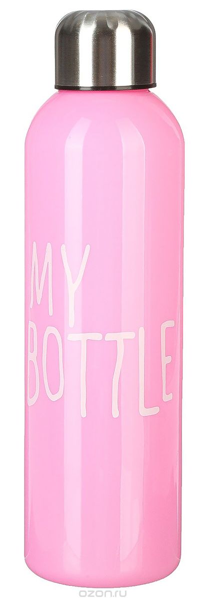 Бутылка для воды My Bottle с винтовой крышкой, 500 мл, розовая