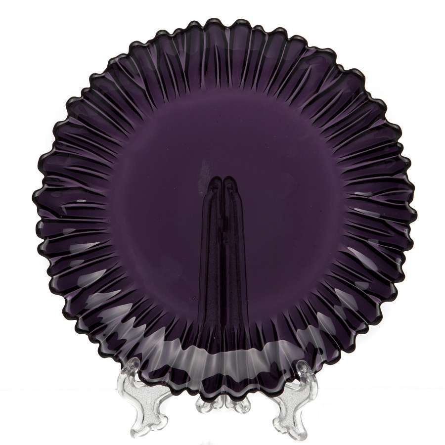 Набор тарелок 6 шт. 205 мм. темно-фиолетовый в п/у "АМЕТИСТ" 10512/1202576