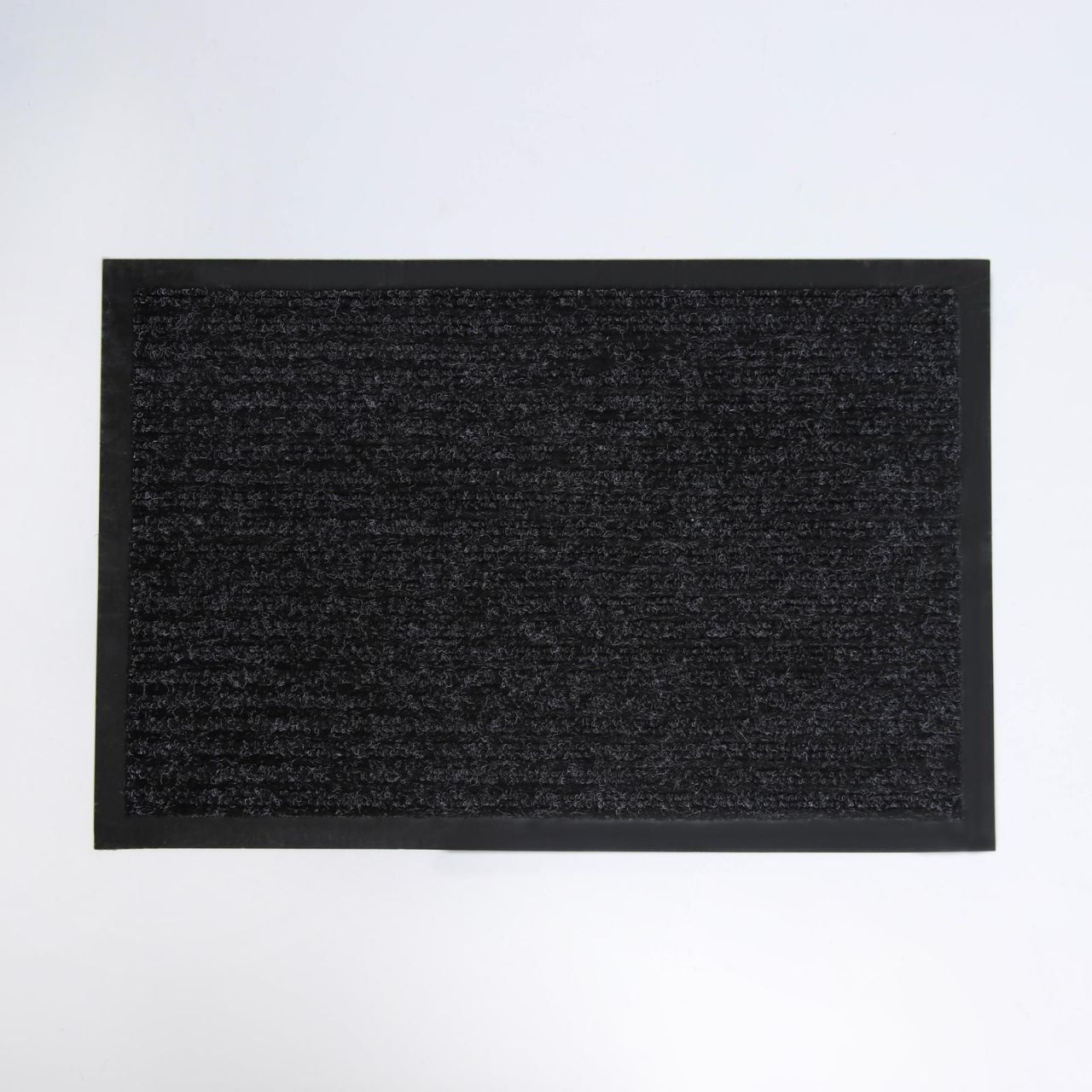 Коврик придверный 40х60 см "Стандарт" цвет черный, с окантовкой   5250783