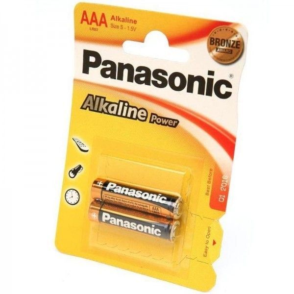 Элемент питания Panasonic Alkaline Power LR03/286 BL2 цена за шт