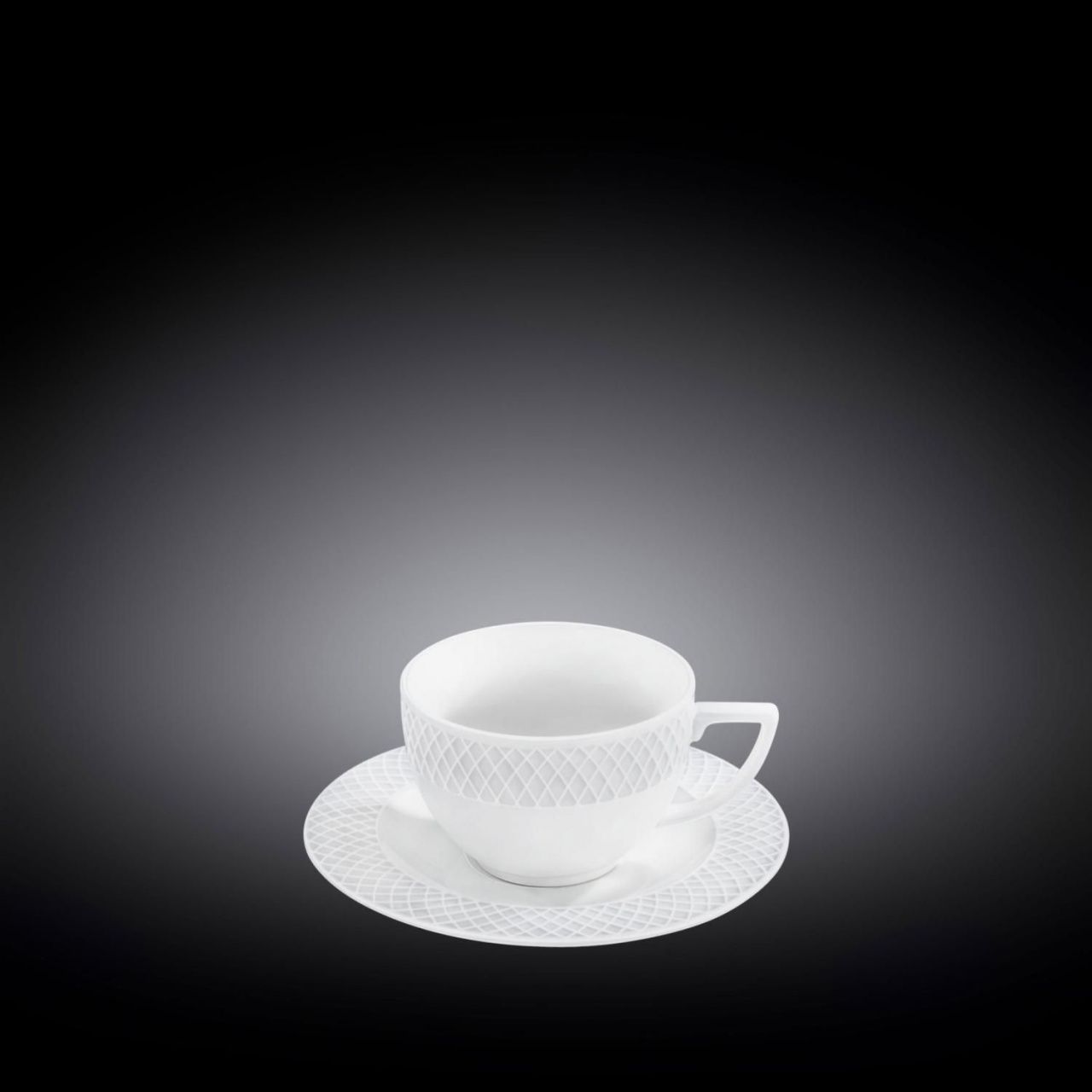 Чашка кофейная + блюдце WL-880107-JV/AB (90мл)
