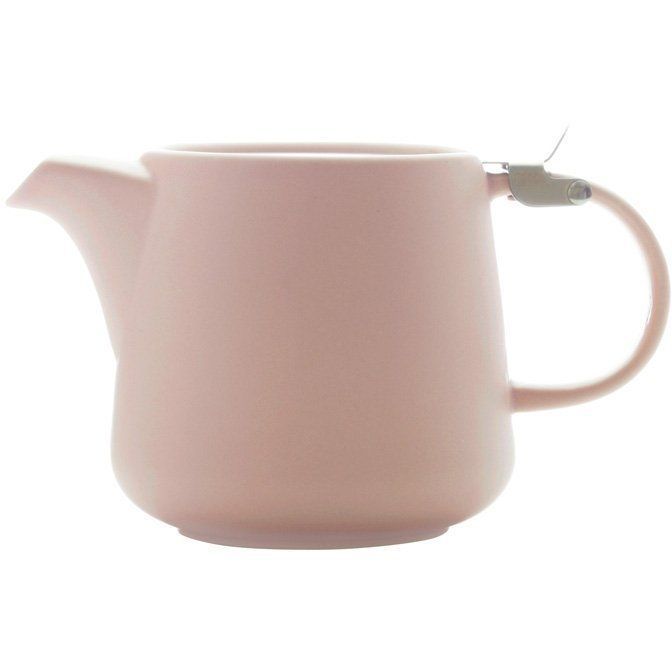 Чайник с ситечком 0.6л "Оттенки" (розовый) в инд.упаковке.
