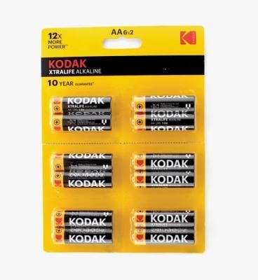 46 Батарейка Kodak LR6-12BL perforated (6*2BL) ...