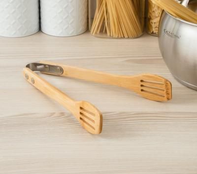 Щипцы кулинарные бамбук 24*4,0см №5 КТ-ЩК-05...