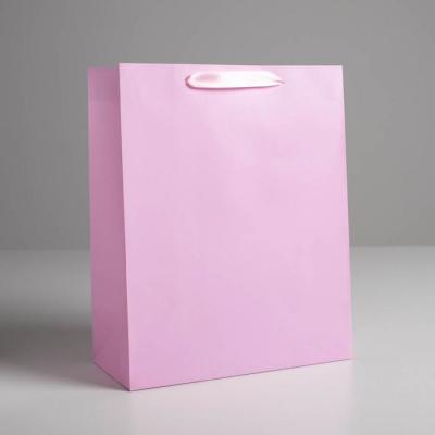 Пакет подарочный «Розовый», 26 х 32 х 12  см   ...
