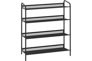 Подставка для обуви "Женева 24" (GENEVA 24 shoe rack) (Черный)