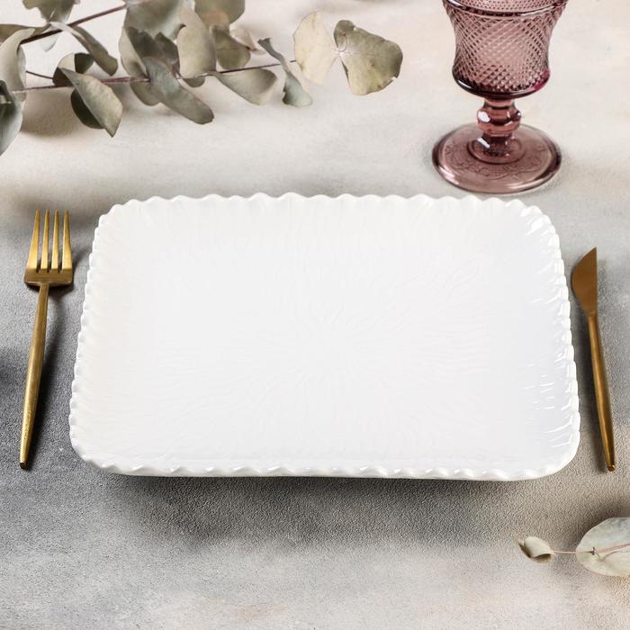 Салатник "Бланш. Цветок" 25 см 5204547