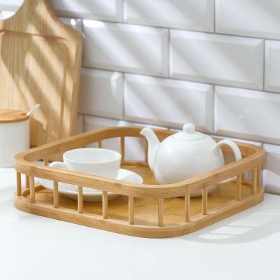 #Поднос "Jungle" квадратный, бамбук 30,5х30,5 см 6929213