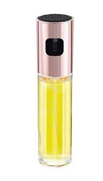 Бутылка с дозатором-распылителем для масла/уксуса "Розовое золото" 4*4*18 см, 100 мл, стекло